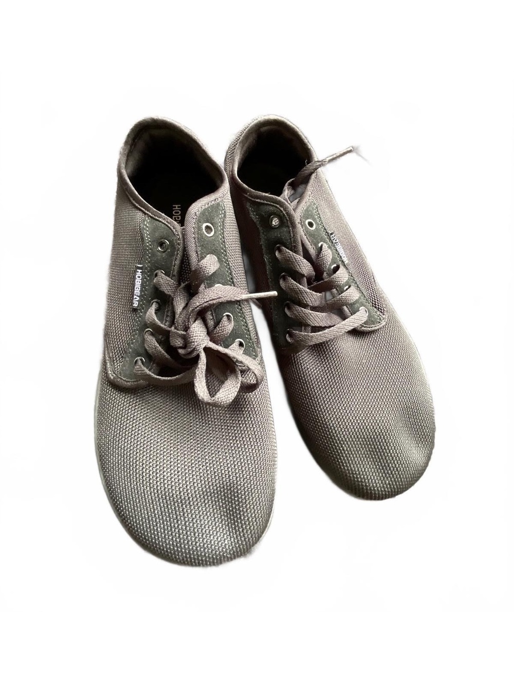 Sizer- black lace up casual wide toe box shoes